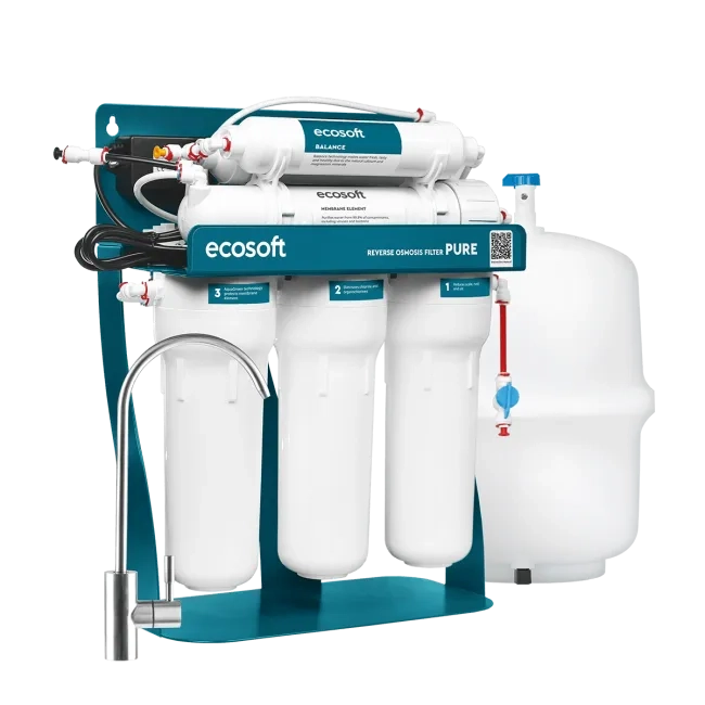 Ecosoft PURE Balance Reverse Osmosis System with Pump