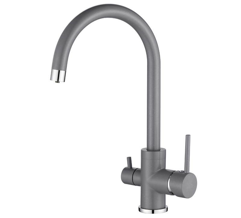 Helika 3 in 1 Faucet Sabiaduo 2963-202 Allumetallic