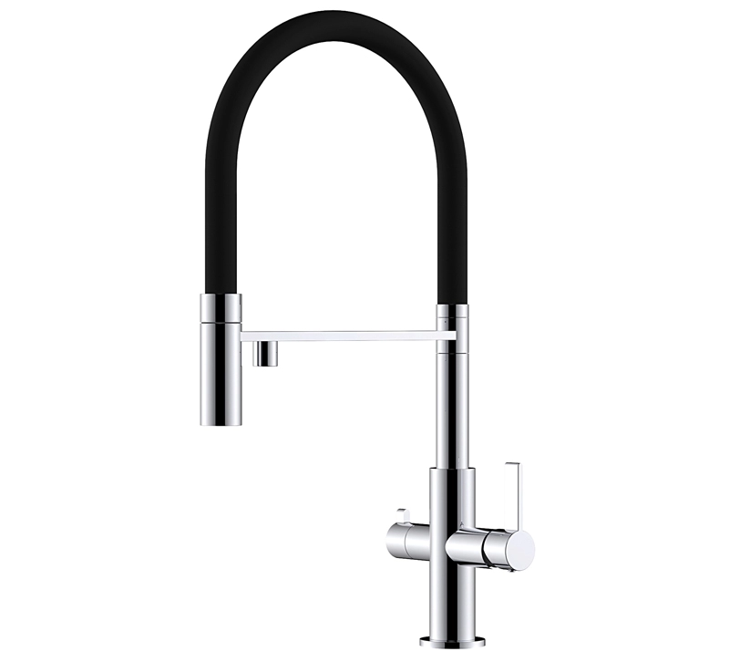 [7763-001 Chrome] Helika 3 in 1 Faucet Soifos 7763-001 Chrome