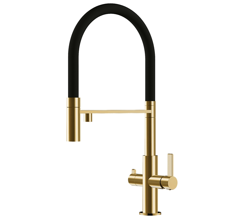 Helika 3 in 1 Faucet Soifos 7763-G Gold