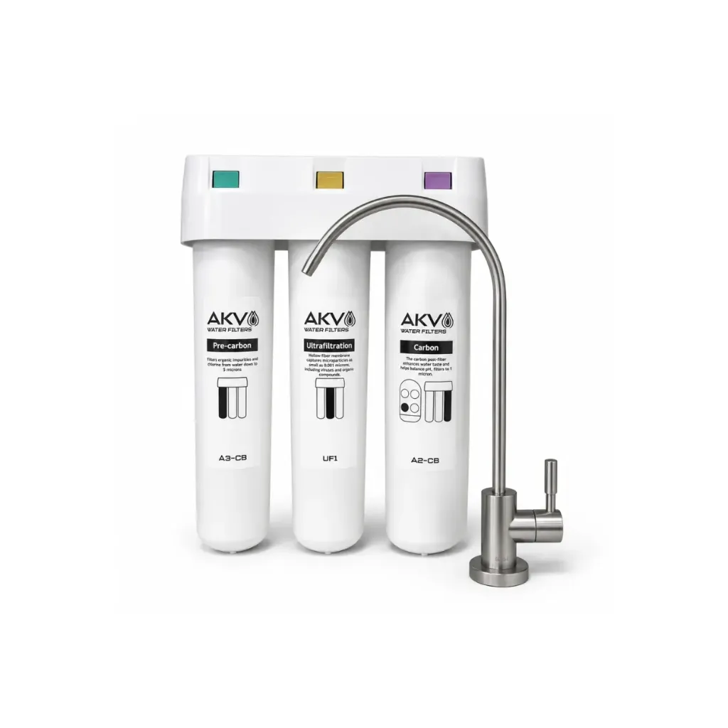 [654132] 3-Stage Ultrafiltration Water Filter System AKV LYTE ECO