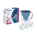Brita Filtration Jug Marella 2.4L Blue with 3 Maxtra Pro Cartridges